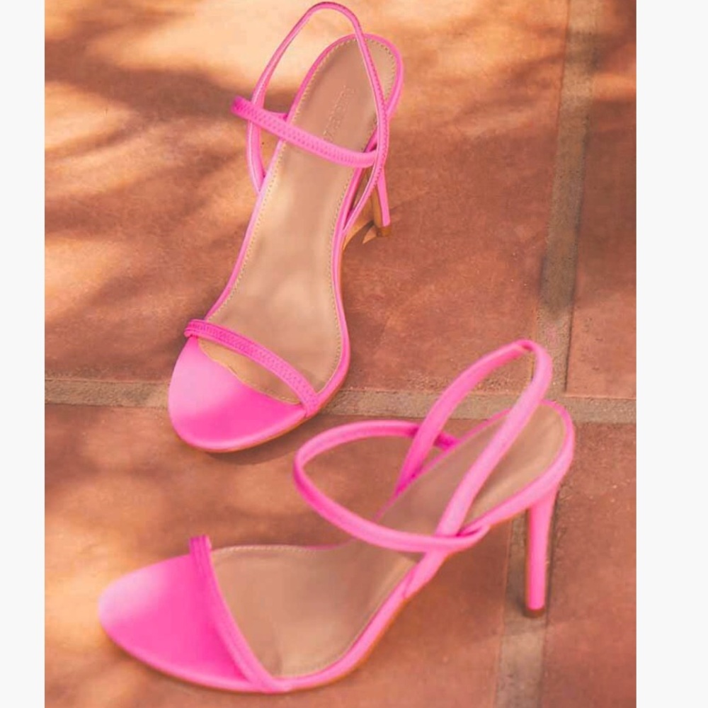 Strapping stiletto heels - only worn once